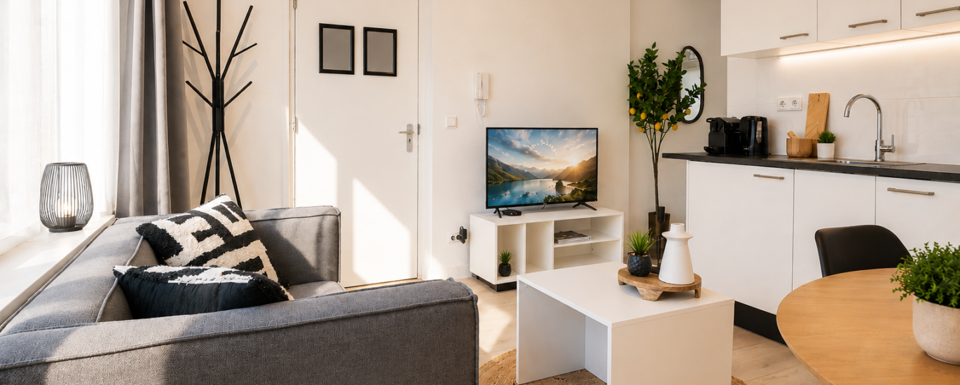Fully Equipped Apartment, lovely bed Main Image
