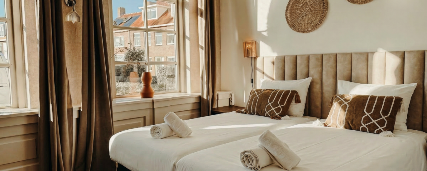 Multi-bedroom stay 9 Rooms near Beach Main Image