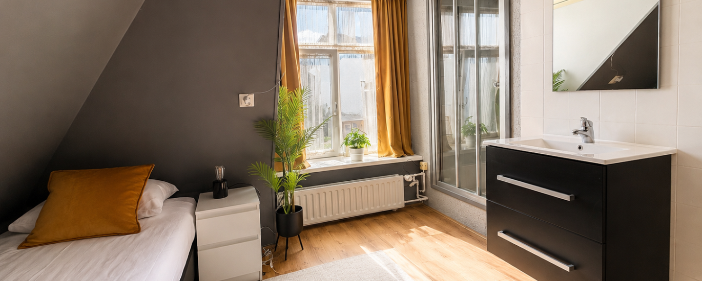 Spacious 7-bedroom group home for 15 guests Main Image